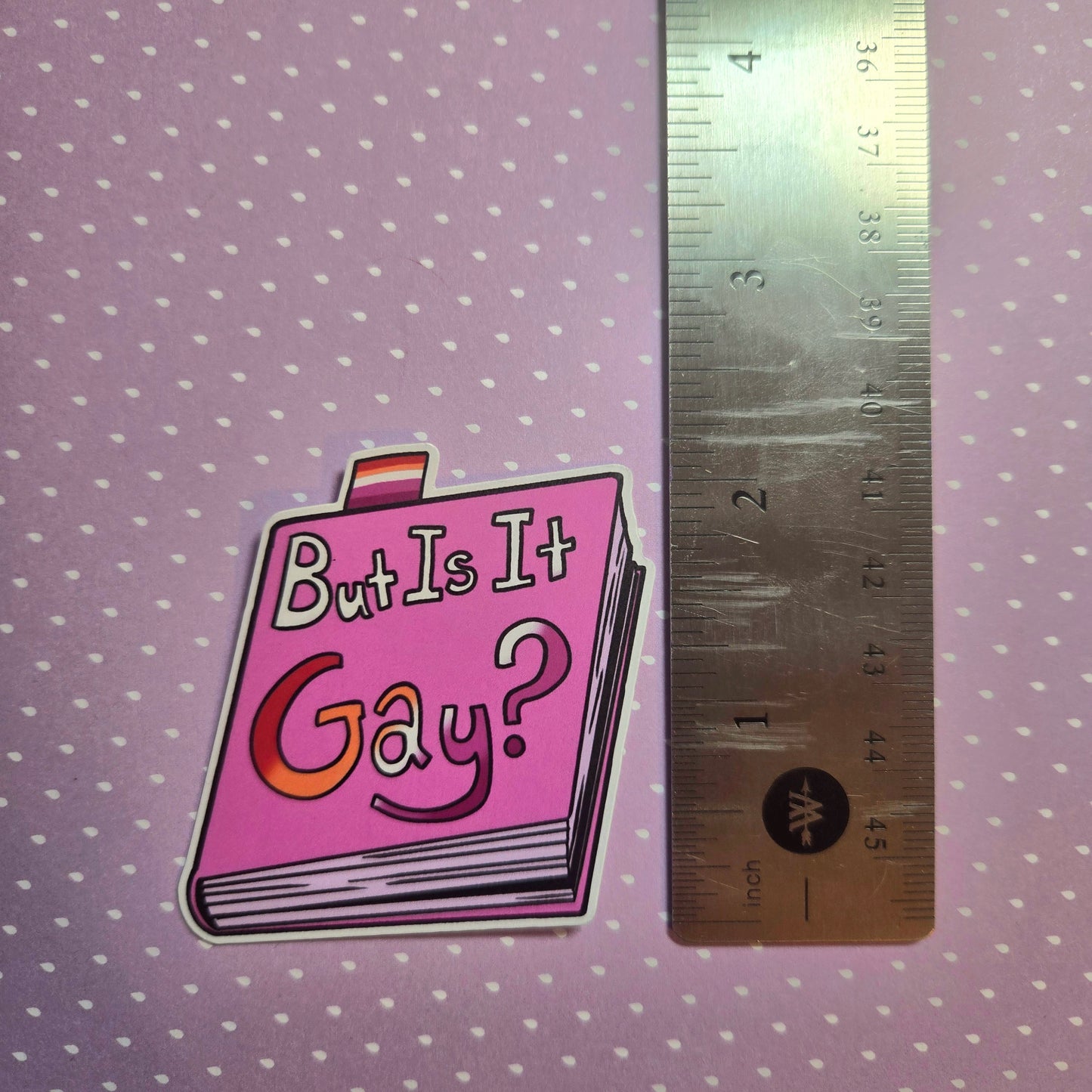 But is it Gay? Sticker