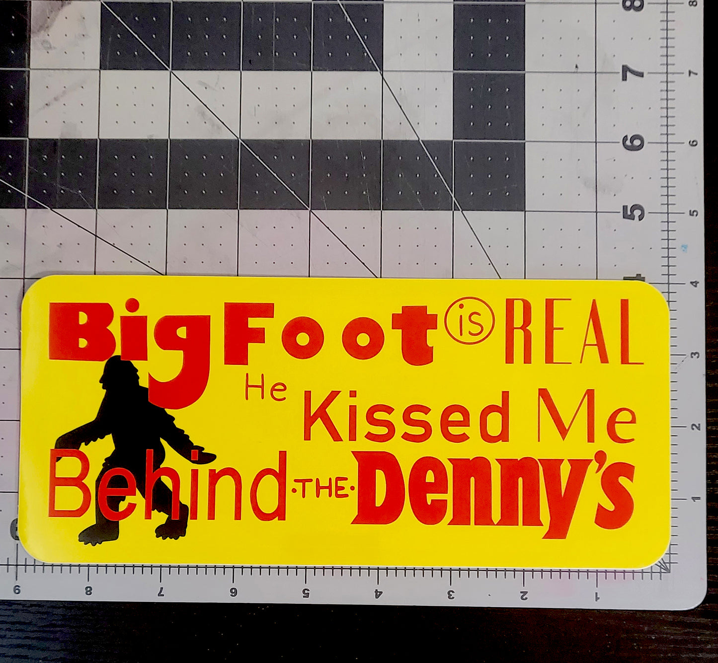 Bigfoot is Real Sticker