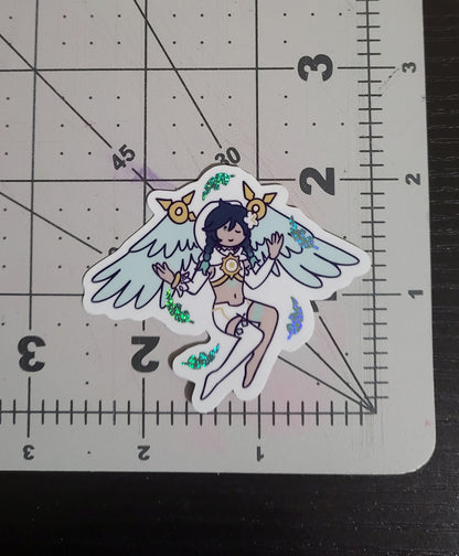 Genshin Impact Archon Glitter Stickers