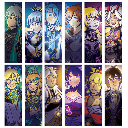 Genshin Impact Bookmarks