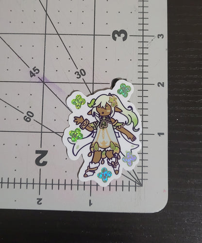 Genshin Impact Archon Glitter Stickers