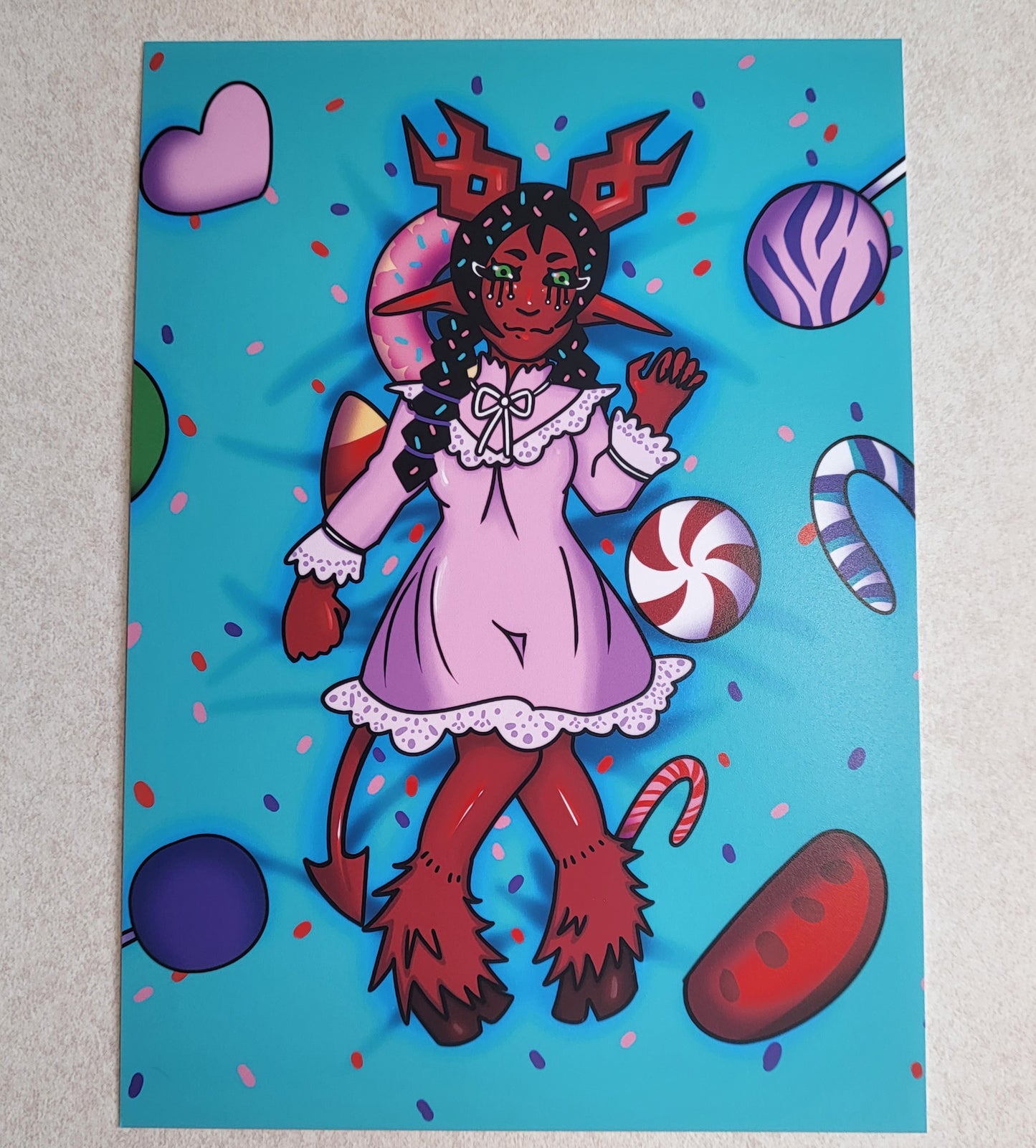 Candy Demon Print