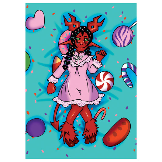 Candy Demon Print