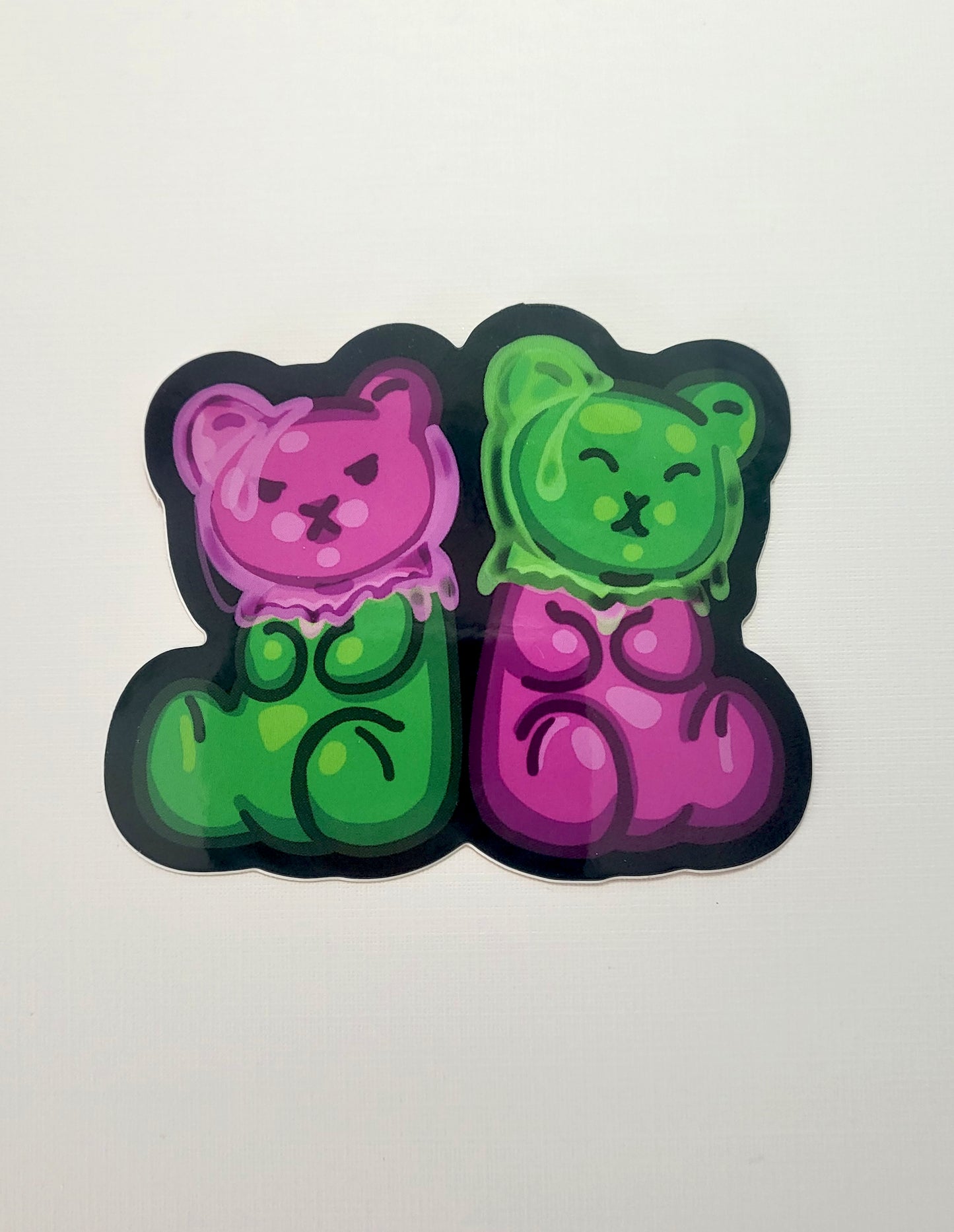 Gummy Bear Vinyl Stickers