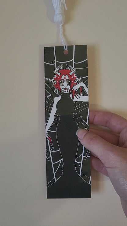 Spider Queen Bookmark