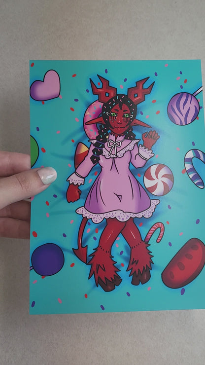 Candy Demon Print