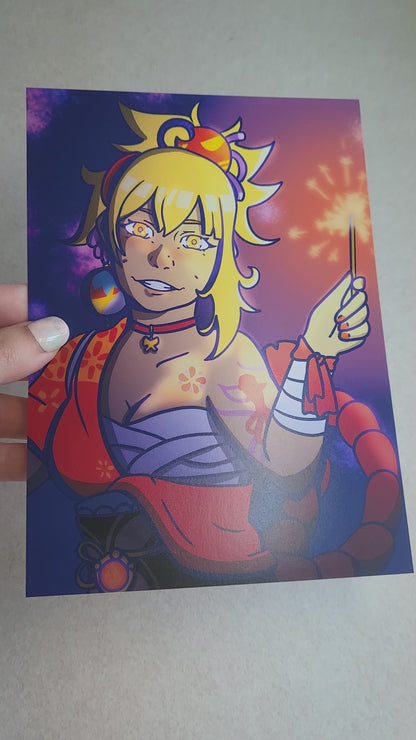 Genshin Impact Character Portrait Prints