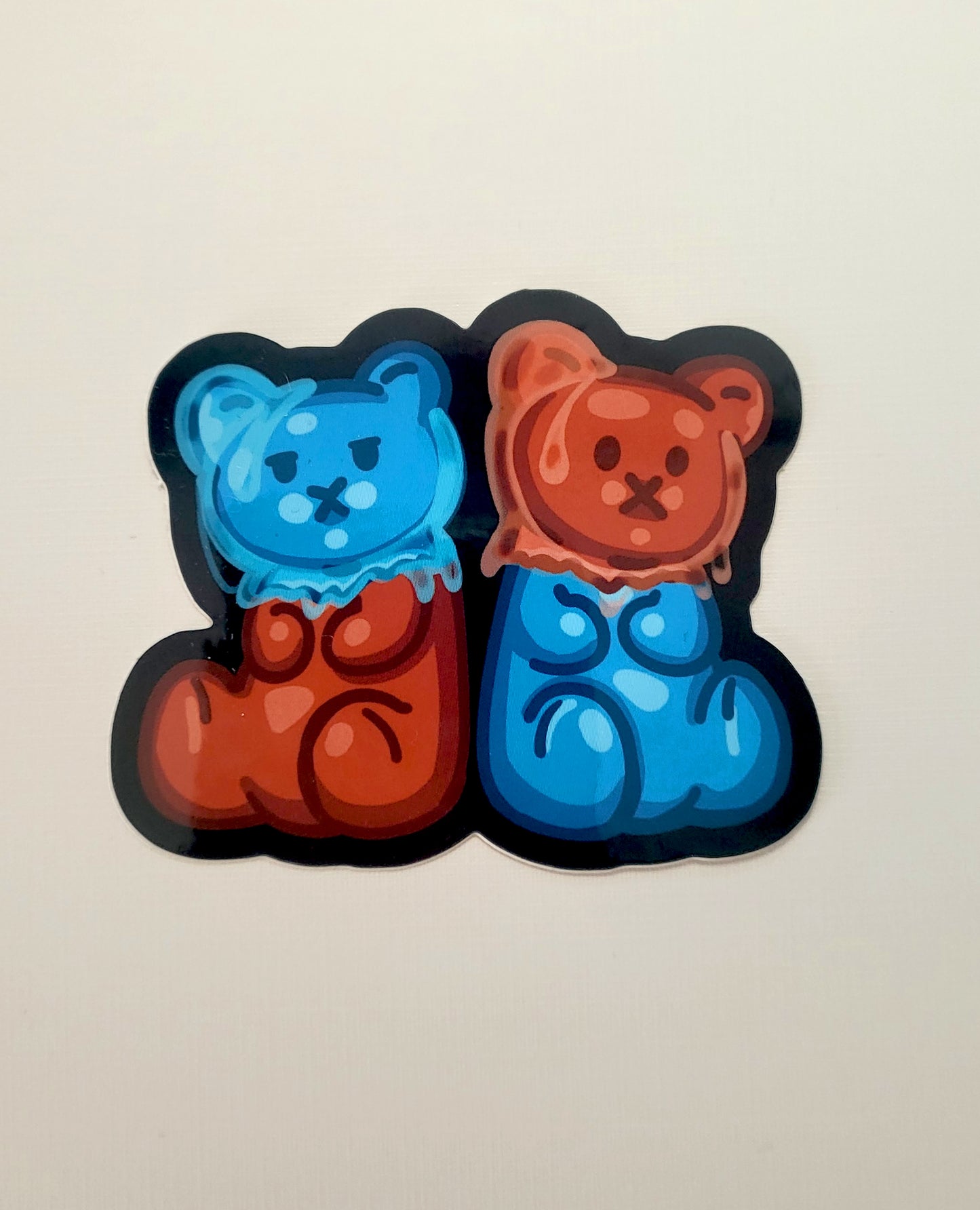 Gummy Bear Vinyl Stickers