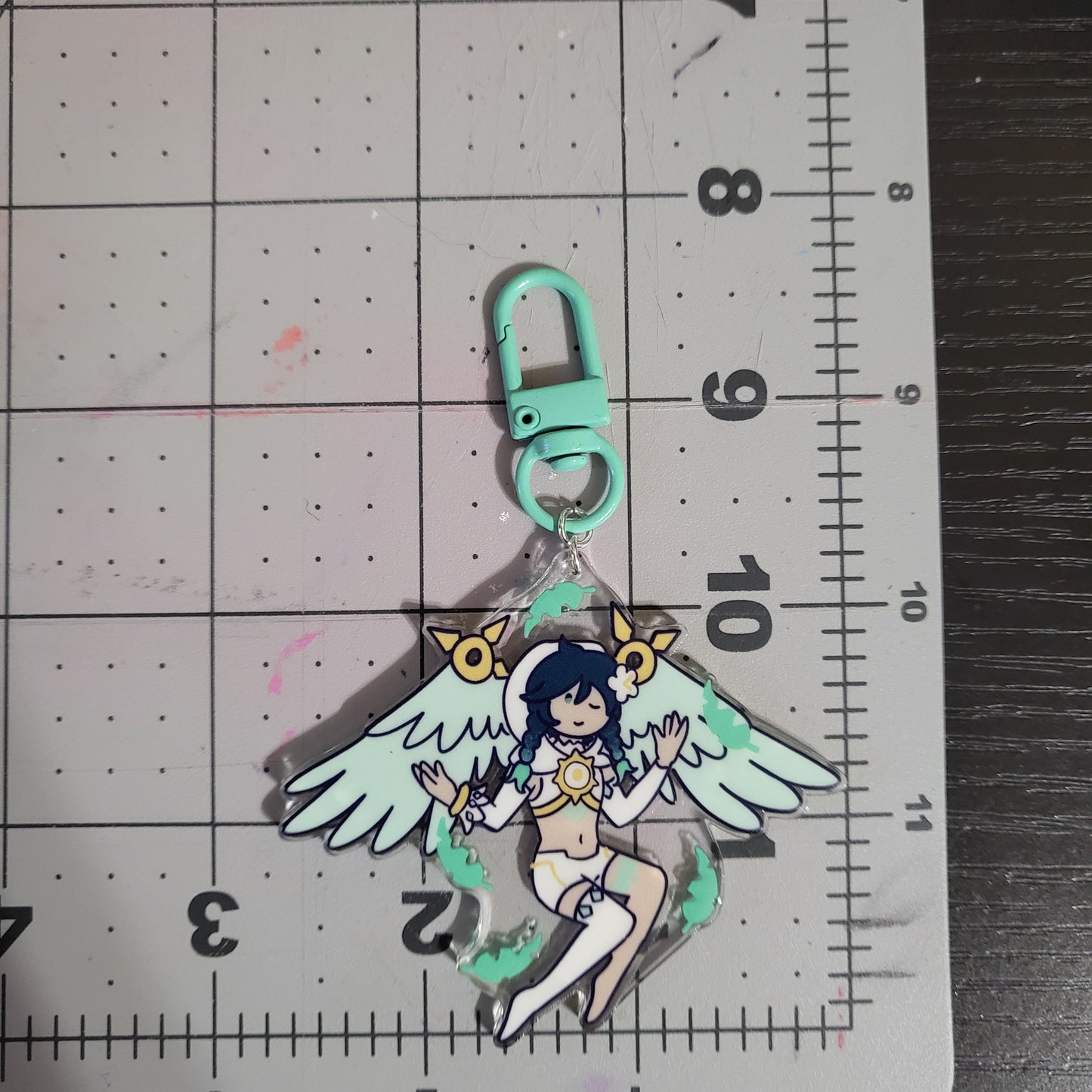 Genshin Archons Charm Keychain