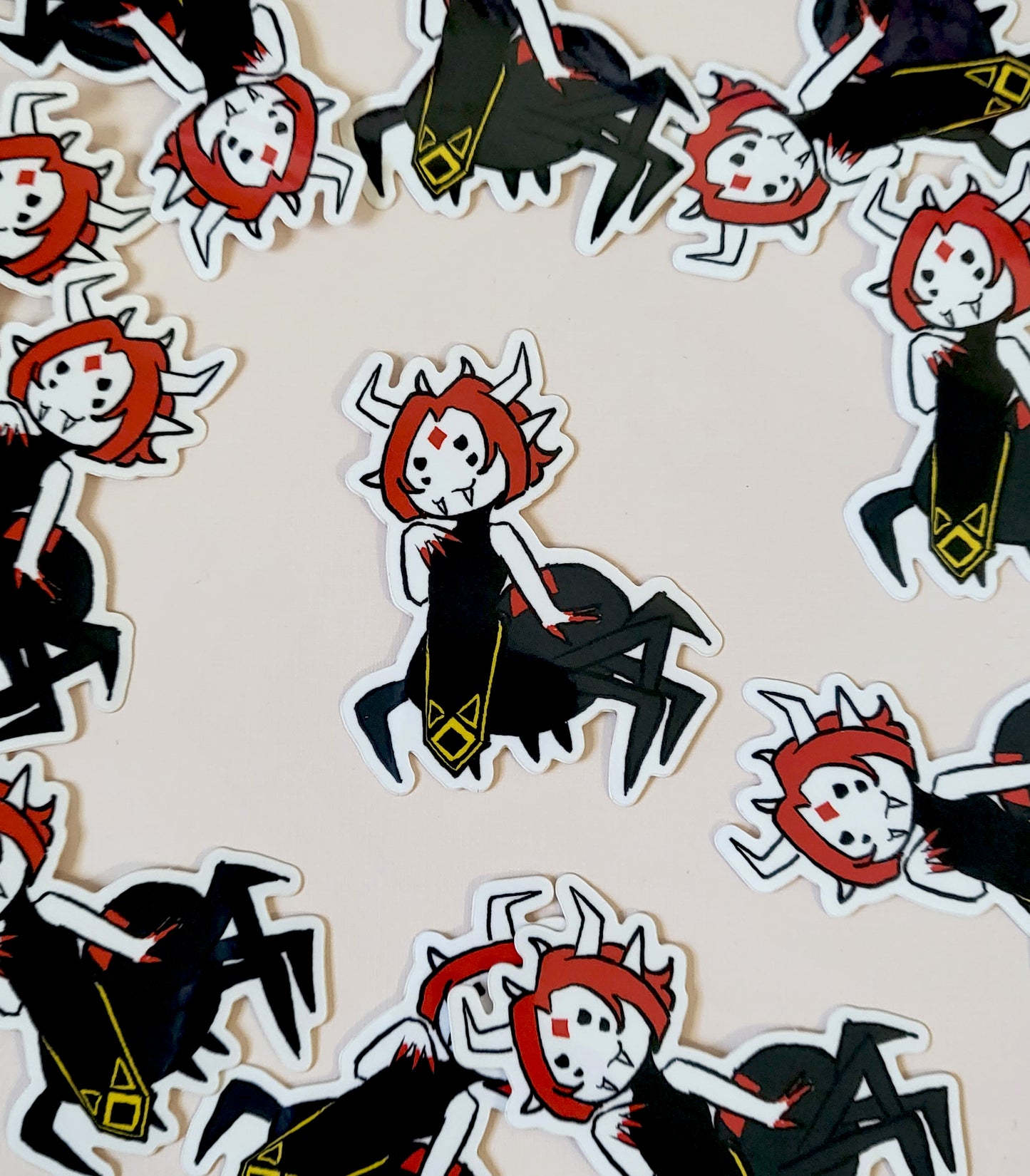 Spider Queen Vinyl Sticker