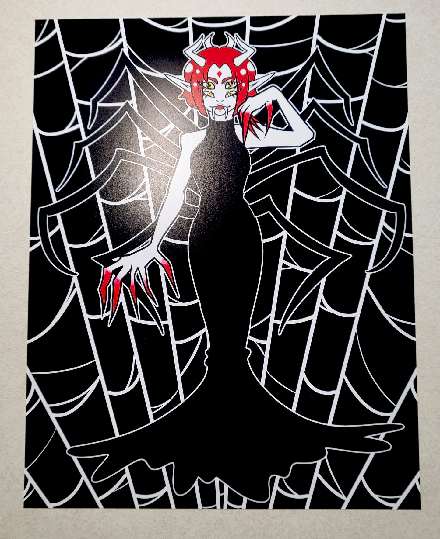 Spider Queen Print